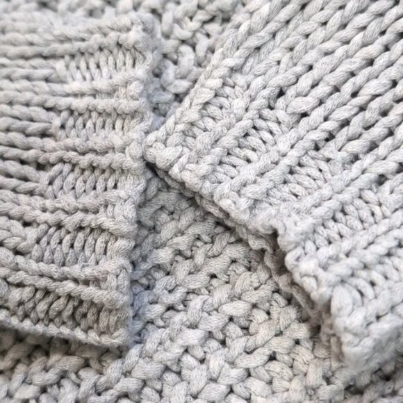 Sandwich grey longline textured open-front cardigan size S - Picture 6 of 11